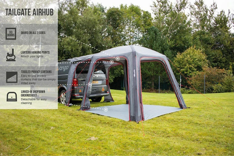 Vango Tailgate Airhub Low Awning (2022) 4 Vango Tailgate Airhub Low Awning (2022) - Image 4
