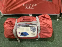 Vango Alpha 300 Tent (2021) -Vango Camping alpha 300 red3