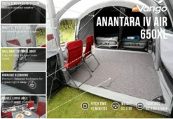 Vango Anantara IV 650xl Air Tent (2023) -Vango Camping anantara iv air 650xl low res