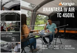 Vango Anantara IV TC 450XL Air Tent (2023) -Vango Camping anantara iv air tc 450xl low res