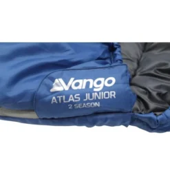 Vango Atlas Junior Sleeping Bag - Blue -Vango Camping atlas junior blue 2
