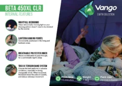 Vango Beta 450xl CLR Tent (2023) 8 Vango Beta 450xl CLR Tent (2023) -Vango Camping beta 450xl clr lr2