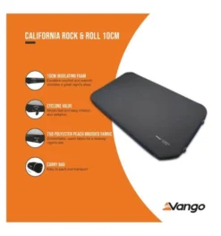 Vango California Mattress 10cm Rock And Roll -Vango Camping california rock roll 10cm 3