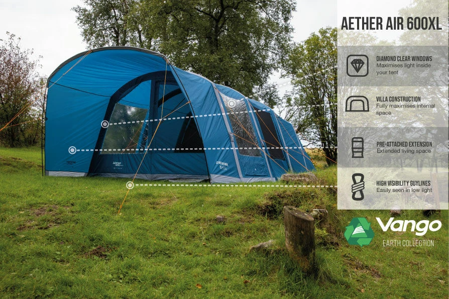 Vango Aether Air 600XL Tent (2022) 3 Vango Aether Air 600XL Tent (2022) - Image 3