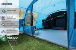 Vango Joro Poled 600XL Tent (2022) 20 Vango Joro Poled 600XL Tent (2022) -Vango Camping earth collection poled infographics call outs3
