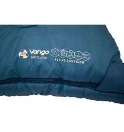 Vango Evolve Superwarm Sleeping Bag - Double -Vango Camping evolve double bag 34