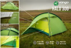 Vango Halo 300 Tent (2022) -Vango Camping halo 300 low res