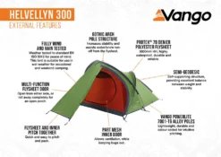 Vango Helvellyn 300 Tent (2022) -Vango Camping helvellyn 300