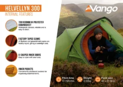 Vango Helvellyn 300 Tent (2022) -Vango Camping helvellyn 3002