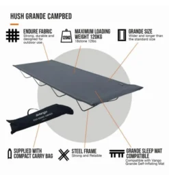 Vango Hush Camp Bed - Grande -Vango Camping hush grande campbed 3 1
