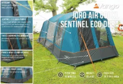 Vango Joro Air 600xl Dura Tent (2023) -Vango Camping joro air 650xl sentinel eco dura low res2