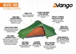 Vango Nevis 100 Tent (2023) -Vango Camping nevis 100 small
