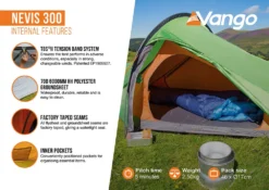 Vango Nevis 300 Tent (2023) -Vango Camping nevis 3002