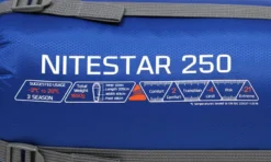 Vango Nitestar Alpha 250 Single Sleeping Bag - Classic Blue -Vango Camping nitestar alpha 250 classic blue image 6