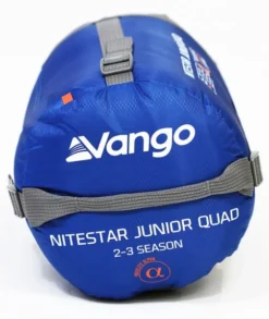 Vango Nitestar Alpha Junior Quad Single Sleeping Bag -Vango Camping nitestar alpha junior quad image 2
