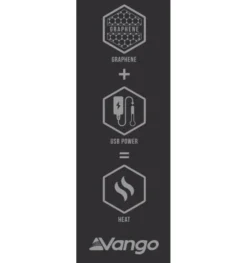 Vango Radiate Sleeping Bag (with Built-in Heater) - Double -Vango Camping radiate bag double 2