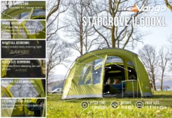 Vango Stargrove II 600xl Poled Tent (2022) -Vango Camping stargrove ii 600xl low res