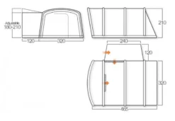 Vango Camping -Vango Camping vango galli low floorplan