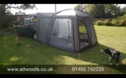 Vango Tailgate AirHub Low Inflatable Awning 2023 -Vango Camping vango tailgate hub awning